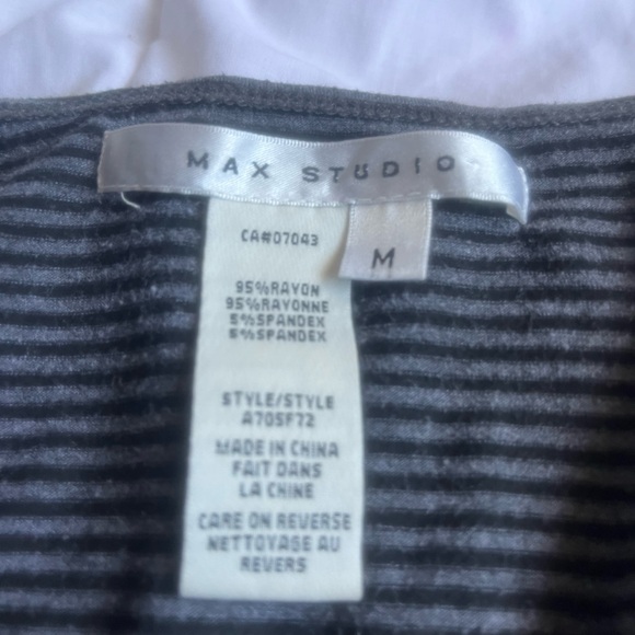 CUTE DRESS TOP MAX STUDIO STRIPED - Picture 3 of 4